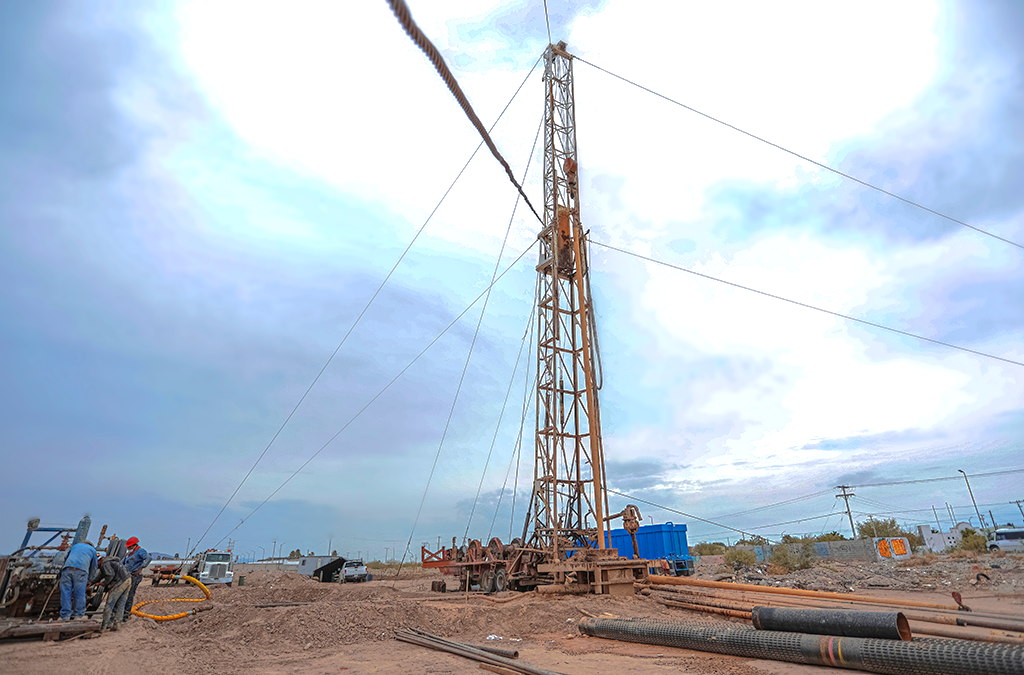 Se invierten más de 15 millones de pesos en Pozo de Agua para Sector Viñedos